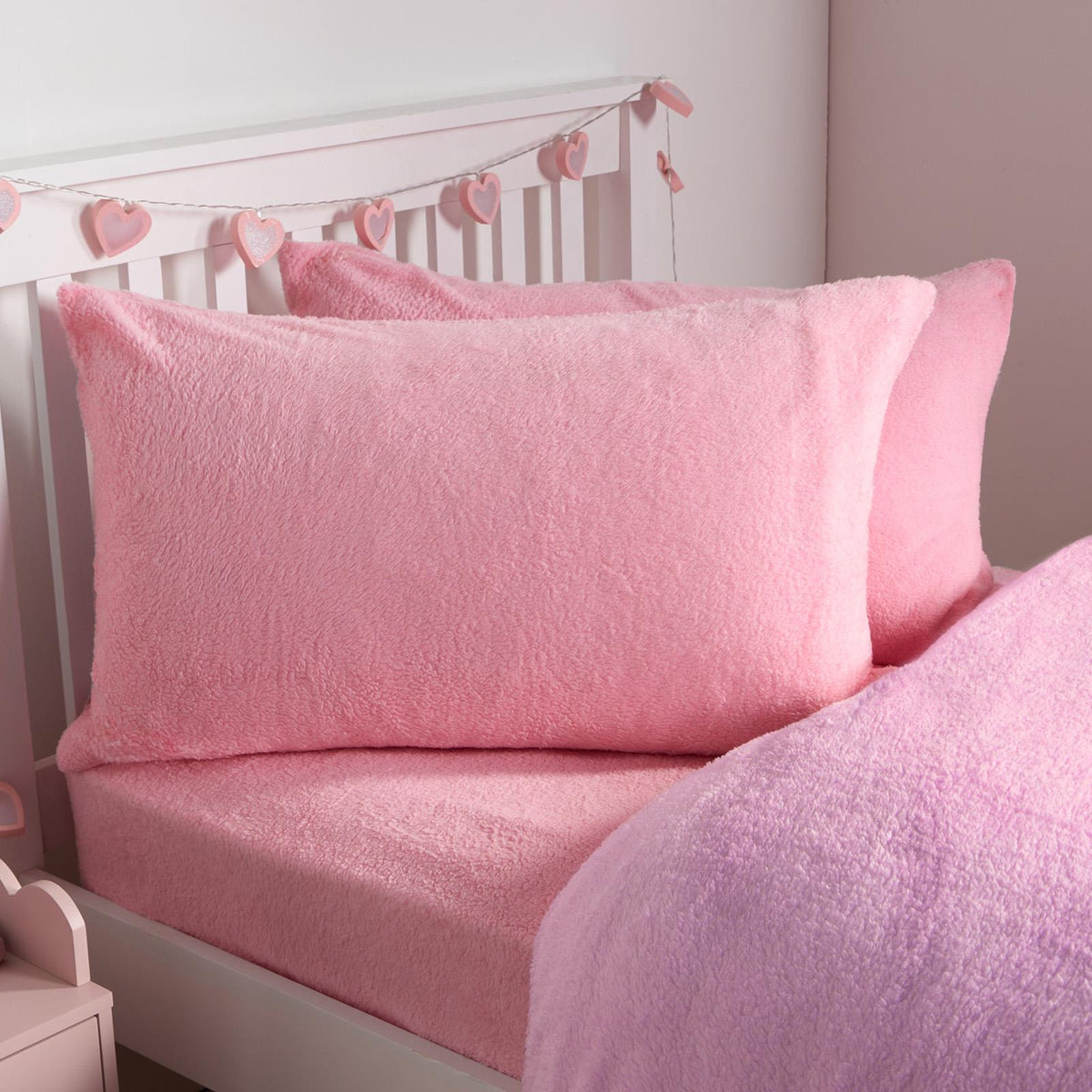 Reversible Teddy Fleece Duvet Cover with Pillowcase Bedding Set | The Bed Burrito 