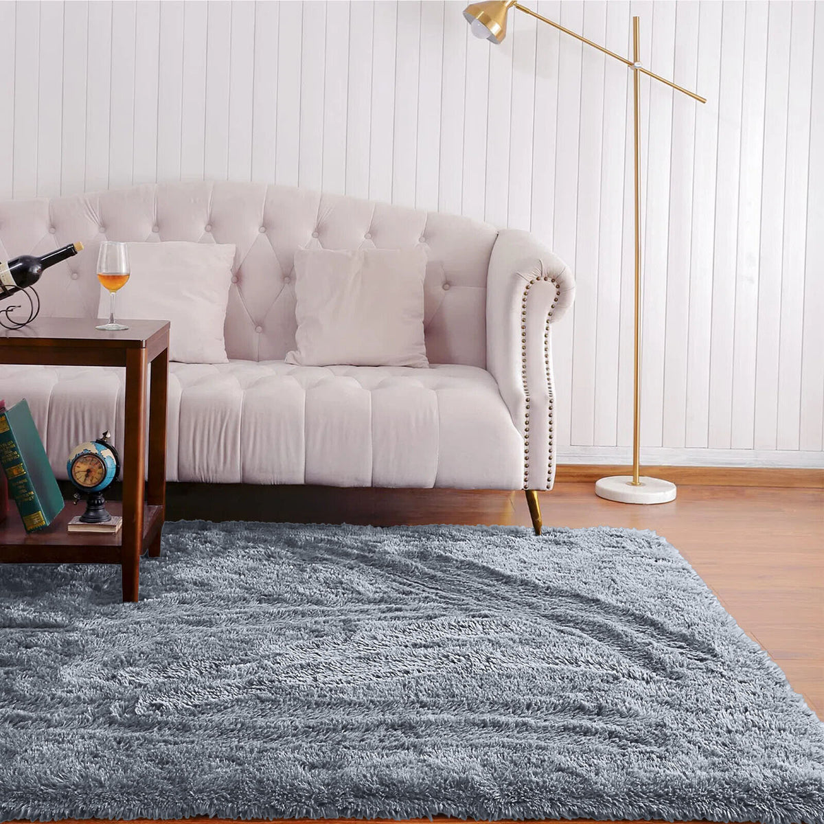 Plush Shaggy Anti-Slip Area Rug | The Grounding Cloud