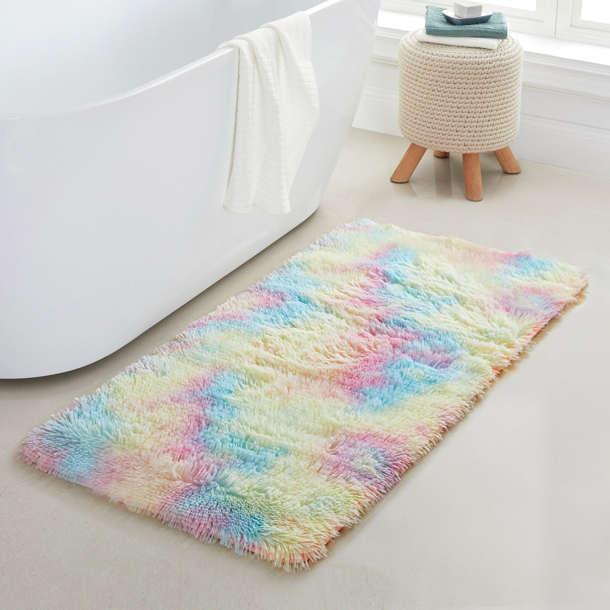 Plush Shaggy Anti-Slip Area Rug | The Grounding Cloud