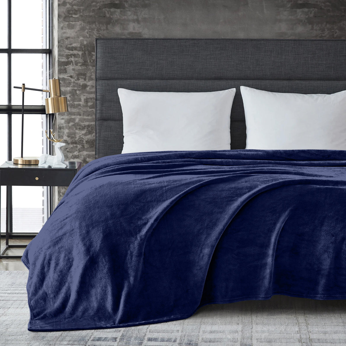 Large Faux Fur Fleece Throw Double & King | The Velvet Cloud
