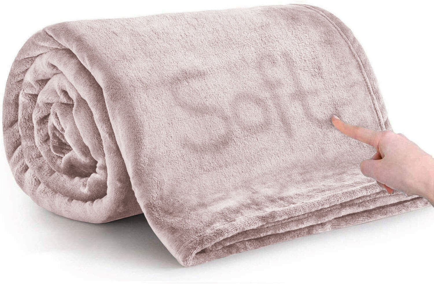 Large Faux Fur Fleece Throw Double & King | The Velvet Cloud