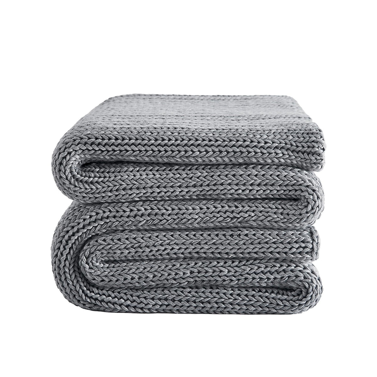 Knitted Weighted Blanket Cooling Chunky Heavy Throw | The Grounding Cocoon