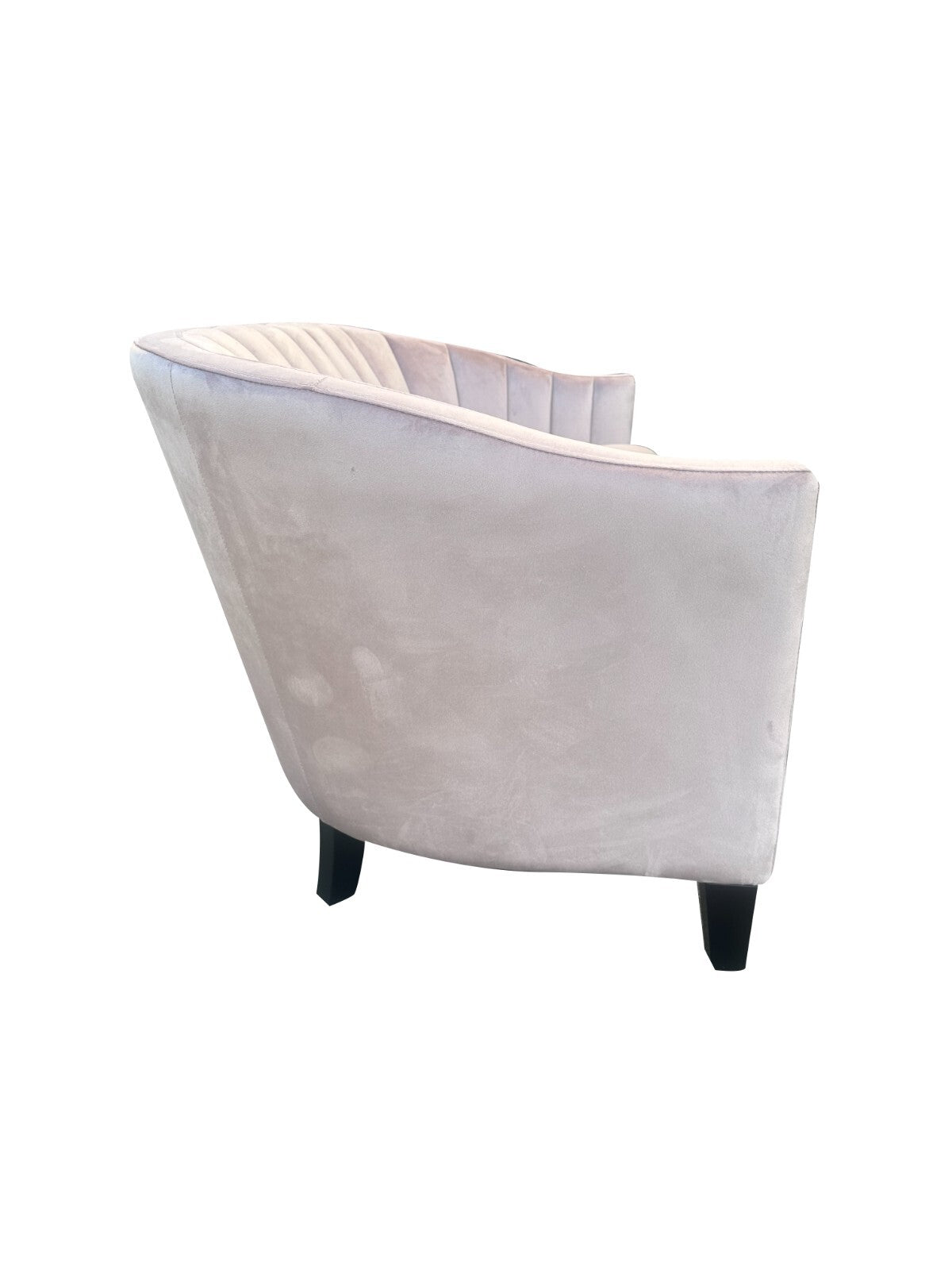 Pink Velvet Tub Chair 2-Seater | The Blush Silhouette