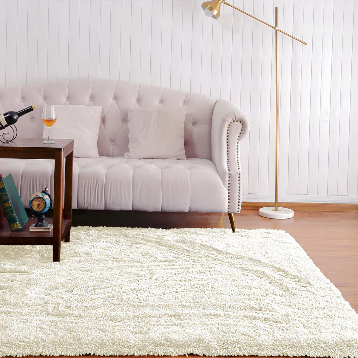 Plush Shaggy Anti-Slip Area Rug | The Grounding Cloud