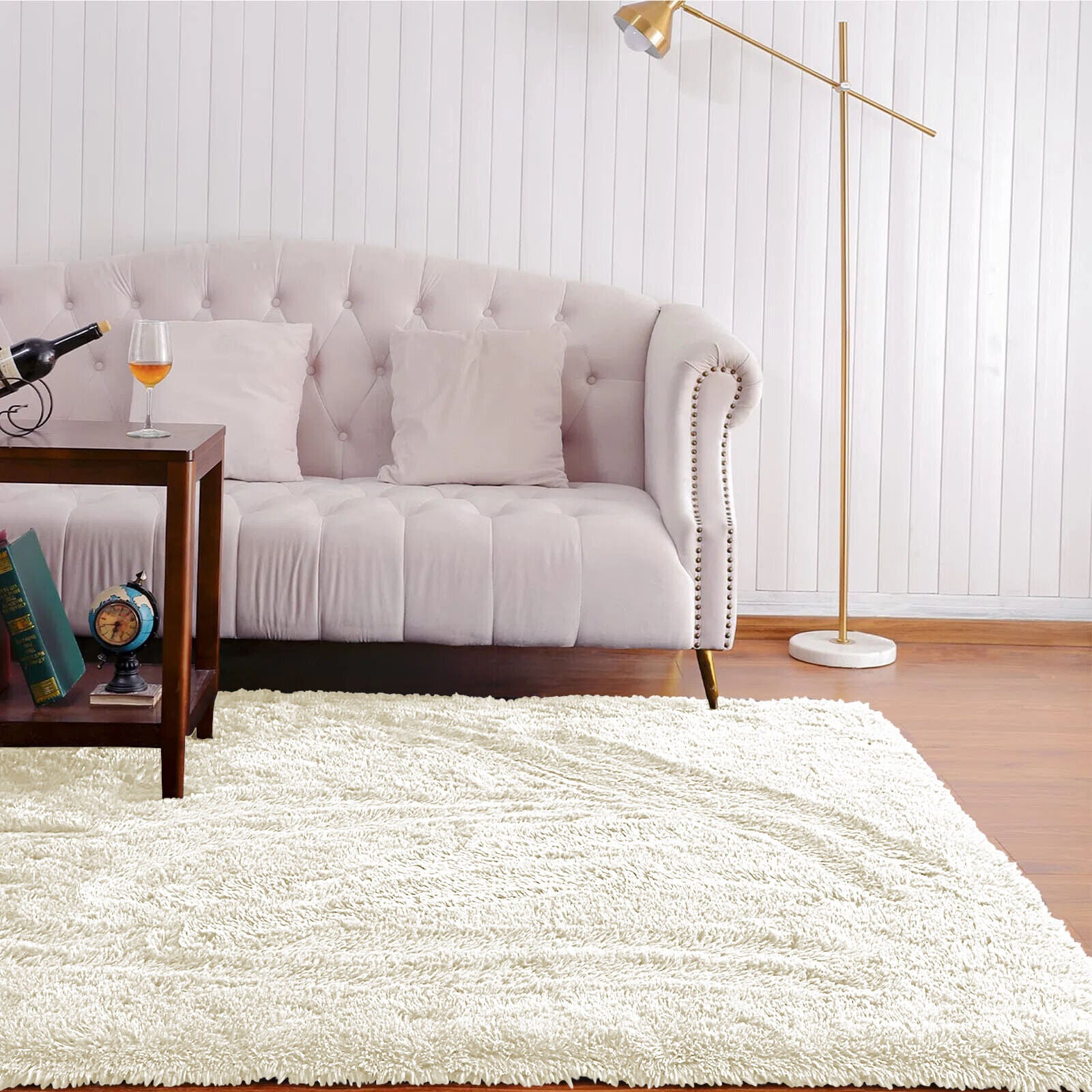 Plush Shaggy Anti-Slip Area Rug | The Grounding Cloud