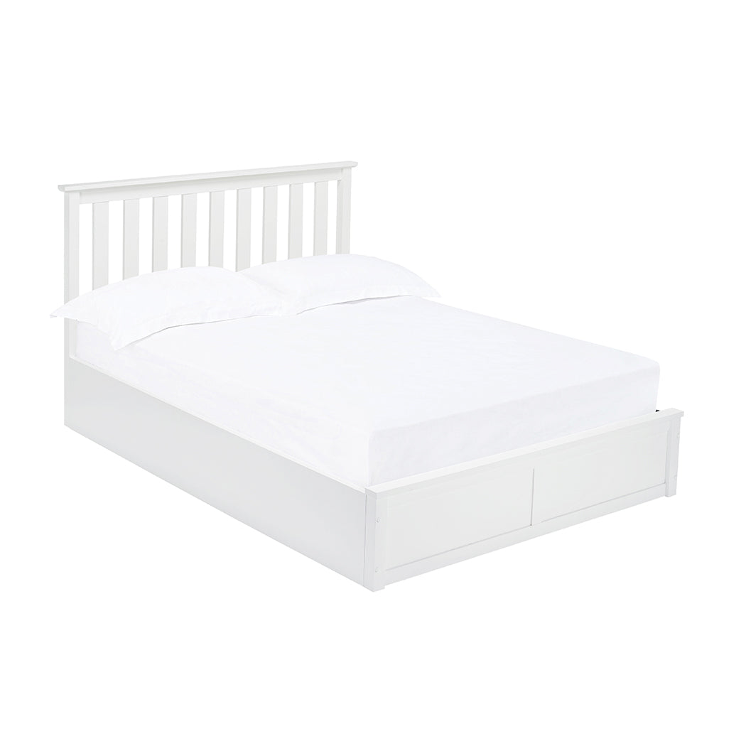 Oxford Kingsize Bed Frame White