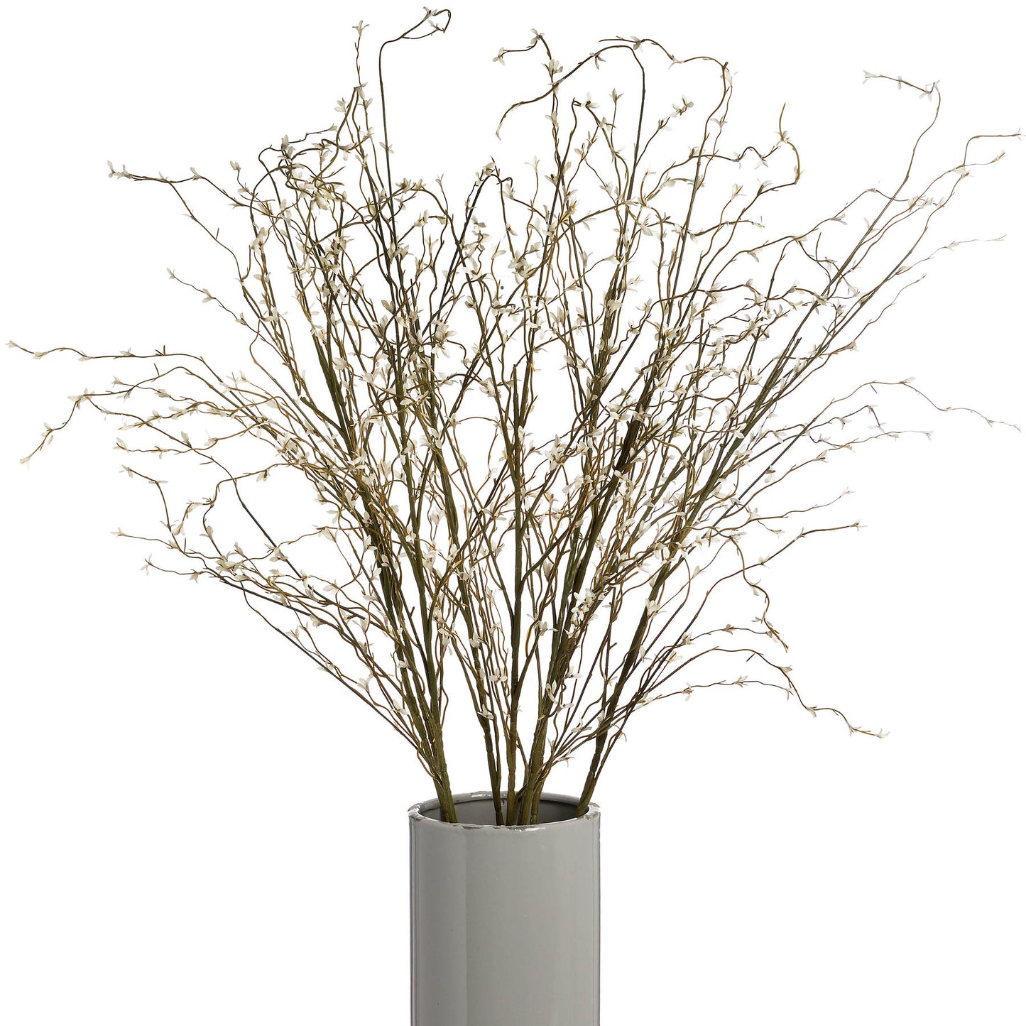 White Willow Spray Faux Flower