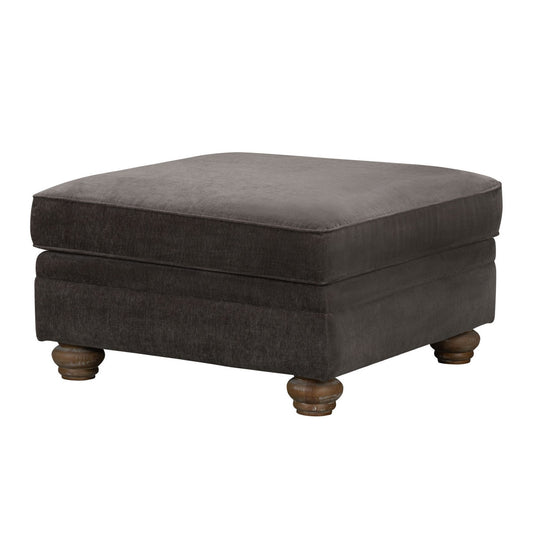 Windsor Ottoman Foot Stool Black