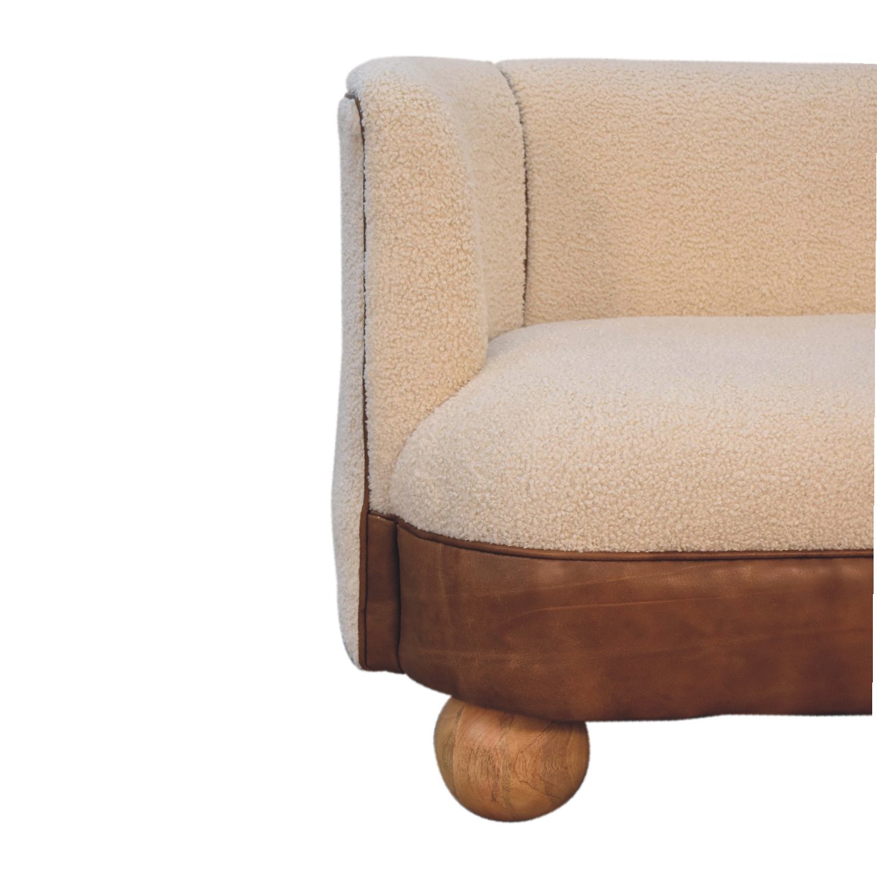 Small Buffalo Sofa Boucle Cream